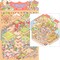 Large Sticker Scene, Isometric Kawaii City Landscape Stickers, Adorabilities